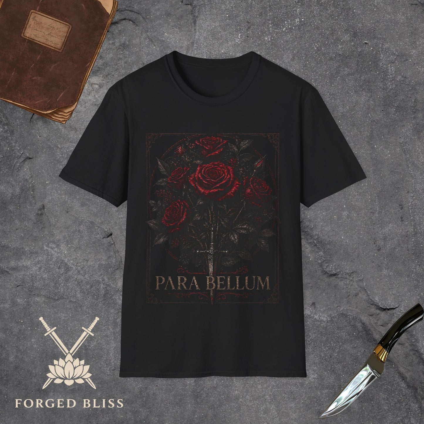 PARA BELLUM Dark Rose T-Shirt
