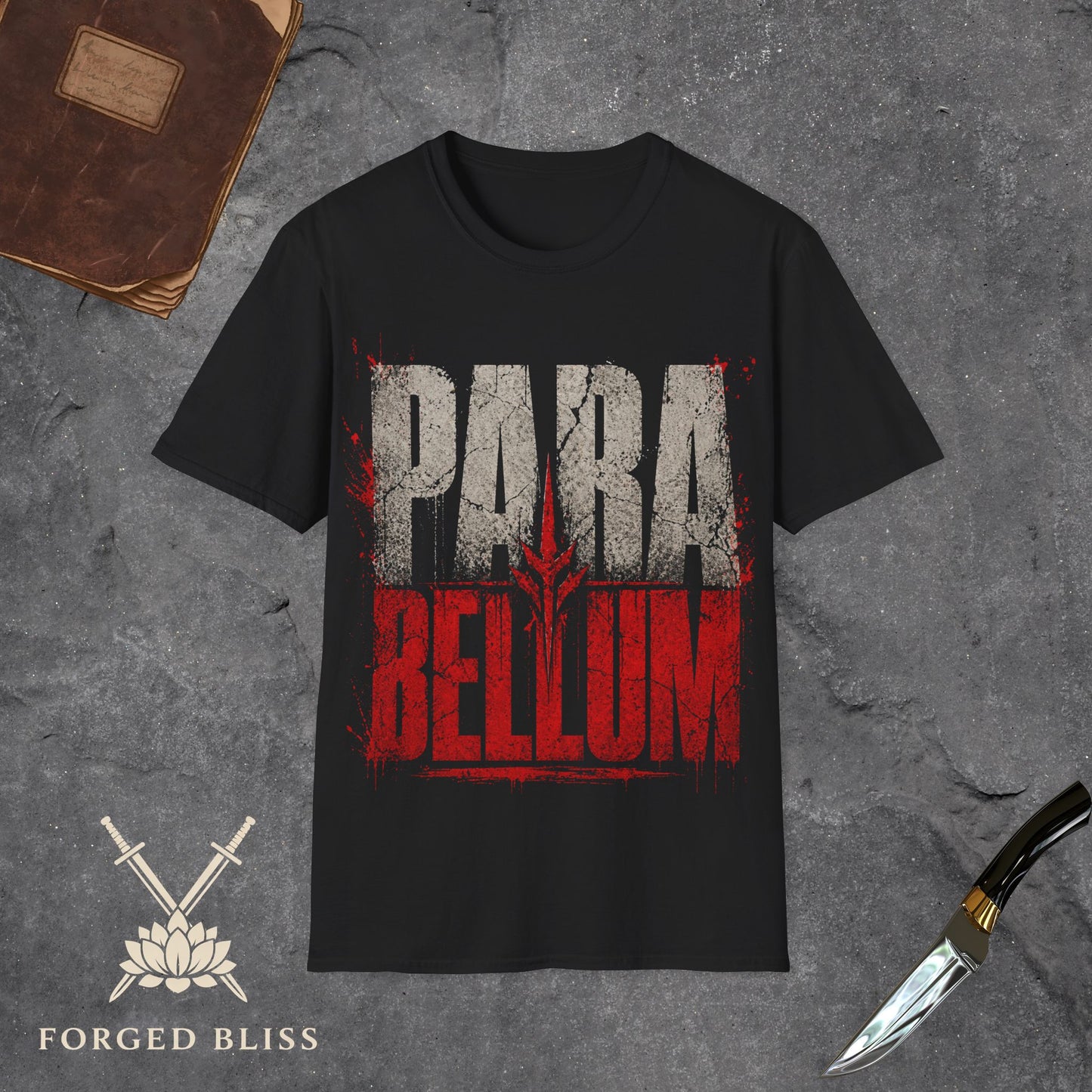 PARA BELLUM Distressed T-Shirt