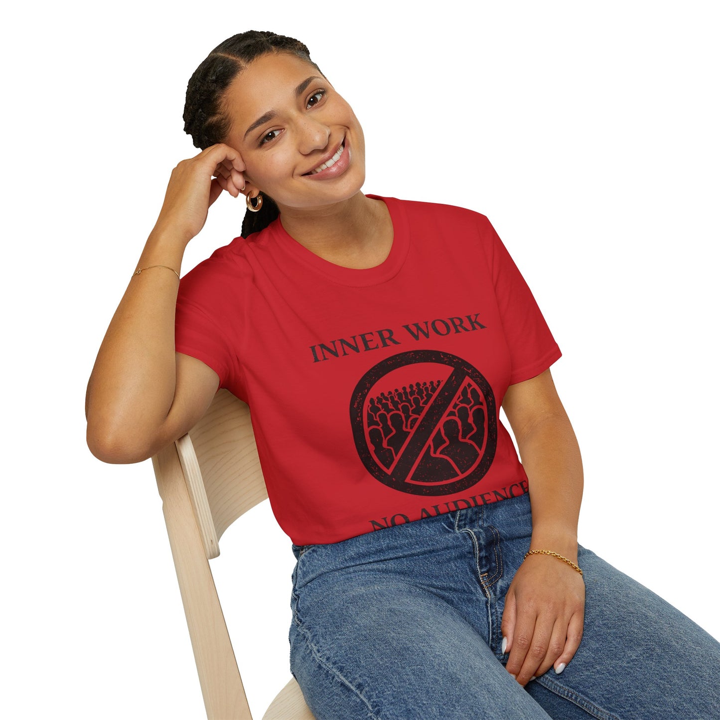 Inner Work No Audience Unisex Softstyle T-Shirt