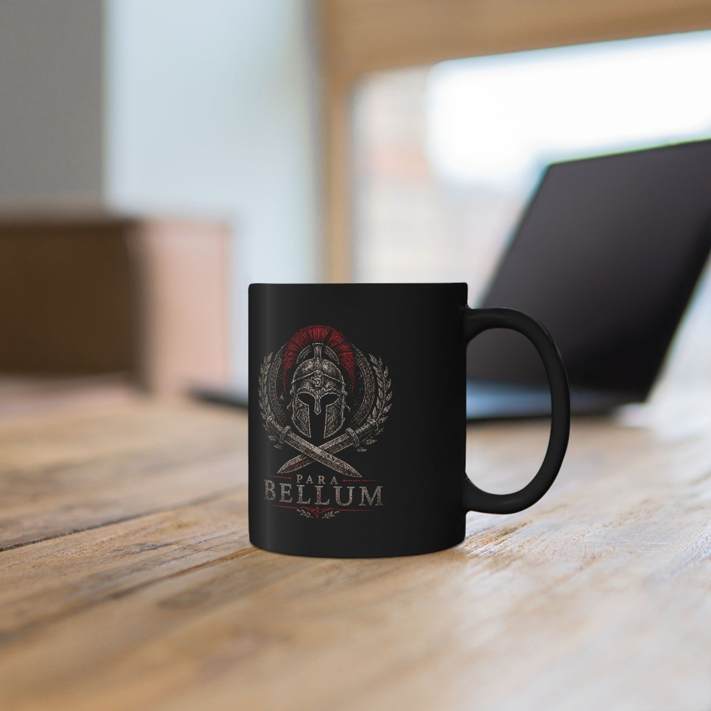 PARA BELLUM Warrior Helmet Black Mug