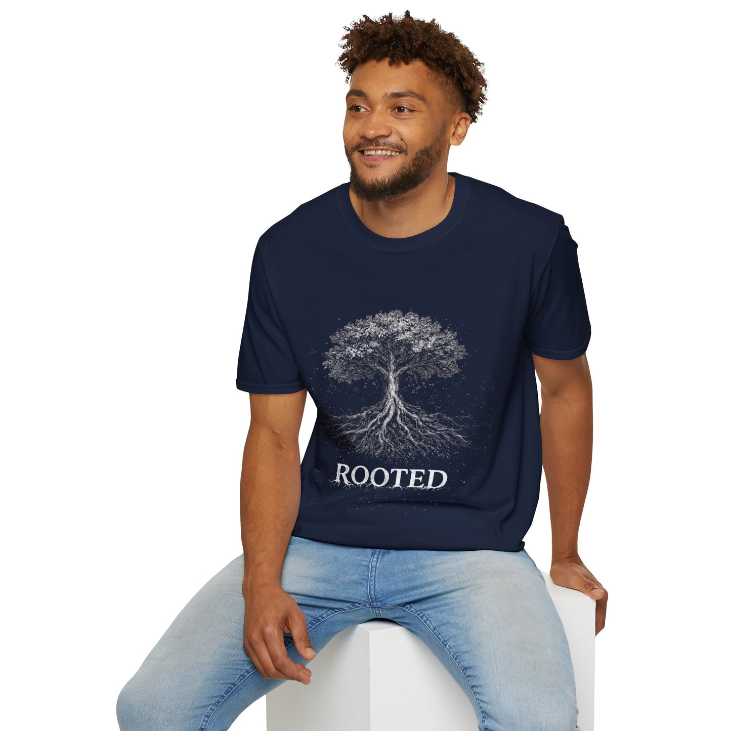 "Rooted" Tree Graphic Tee | Nature-Inspired, Grounding Vibes for Outdoor Lovers & Earth Day
