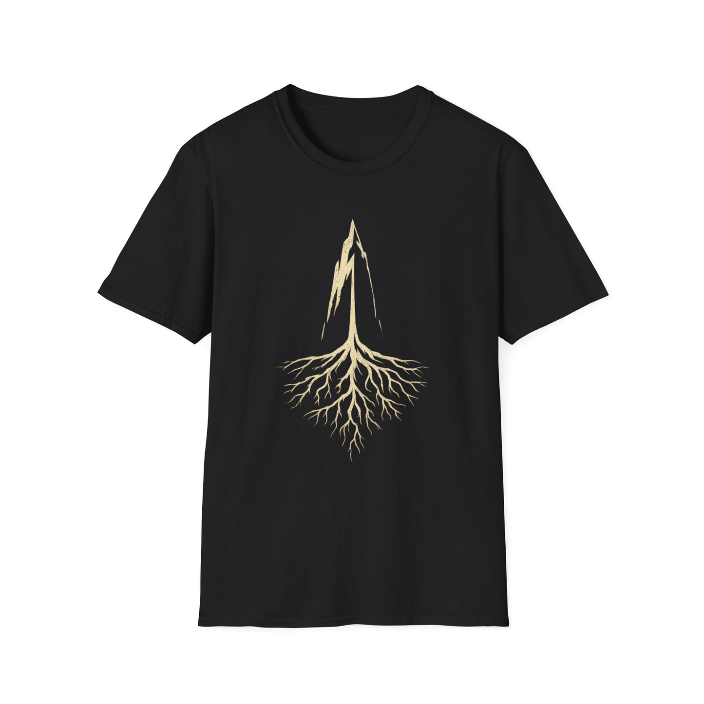 Mountian Peaks and Deep Roots Spiritual Tee