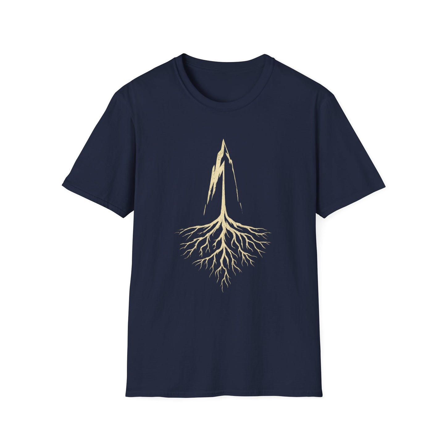 Mountian Peaks and Deep Roots Spiritual Tee