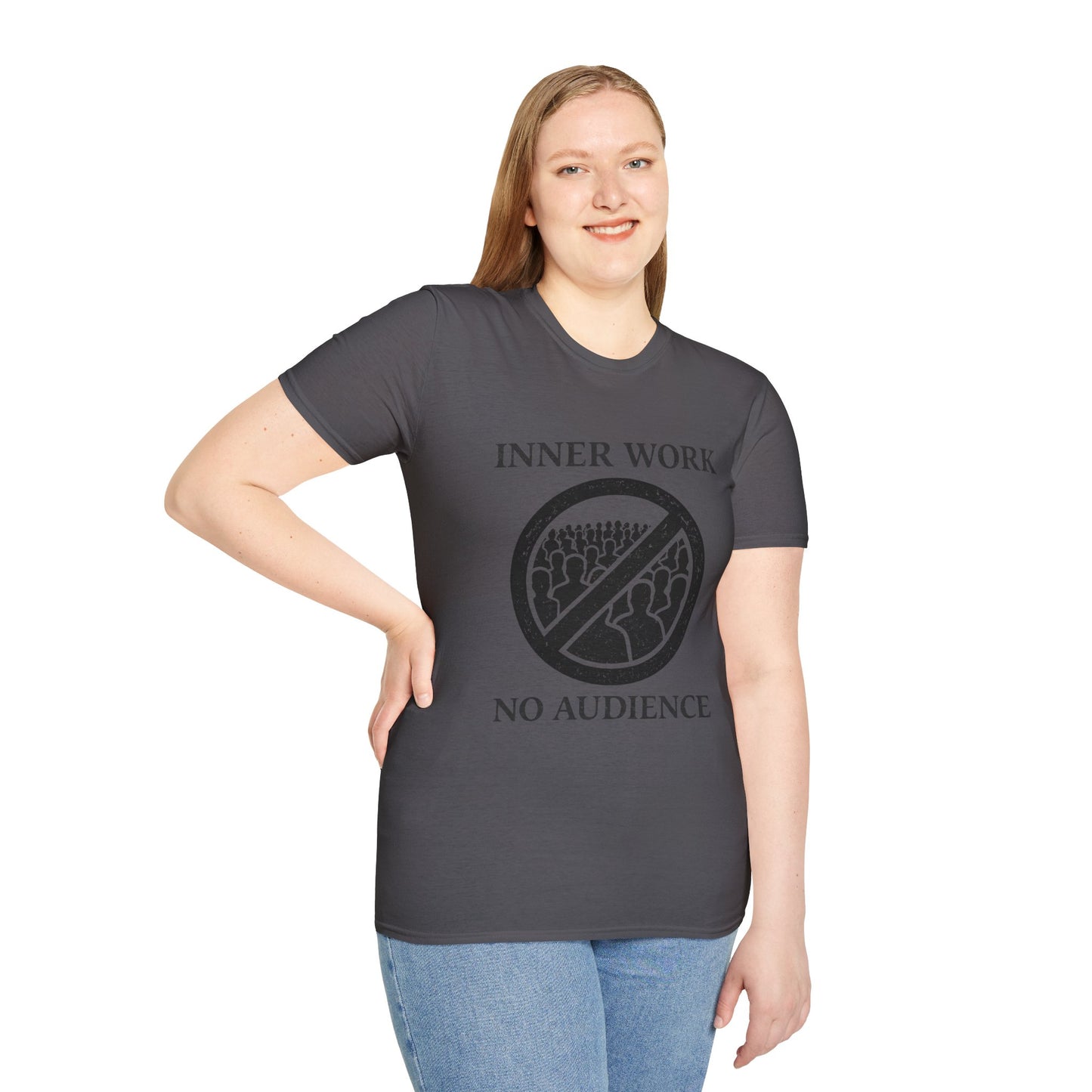 Inner Work No Audience Unisex Softstyle T-Shirt