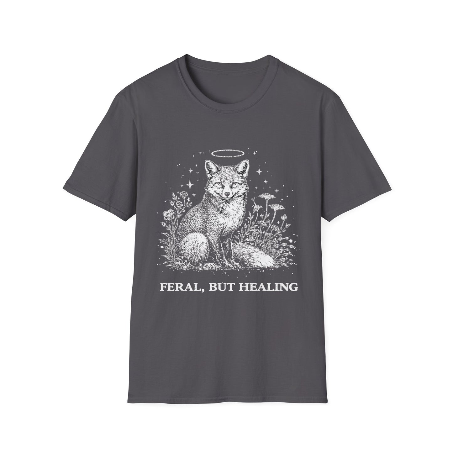 Feral But Healing Fox T-Shirt
