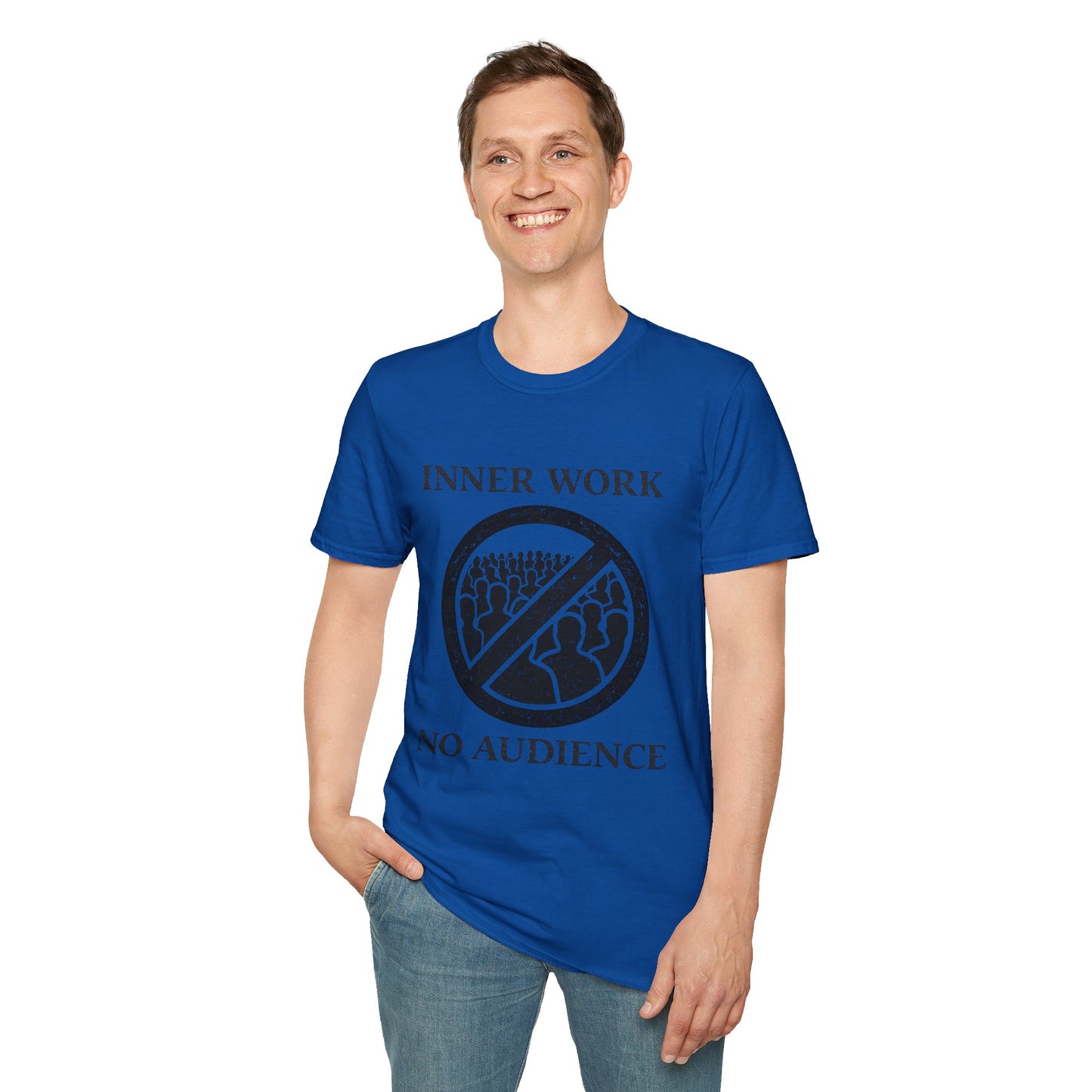 Inner Work No Audience Unisex Softstyle T-Shirt