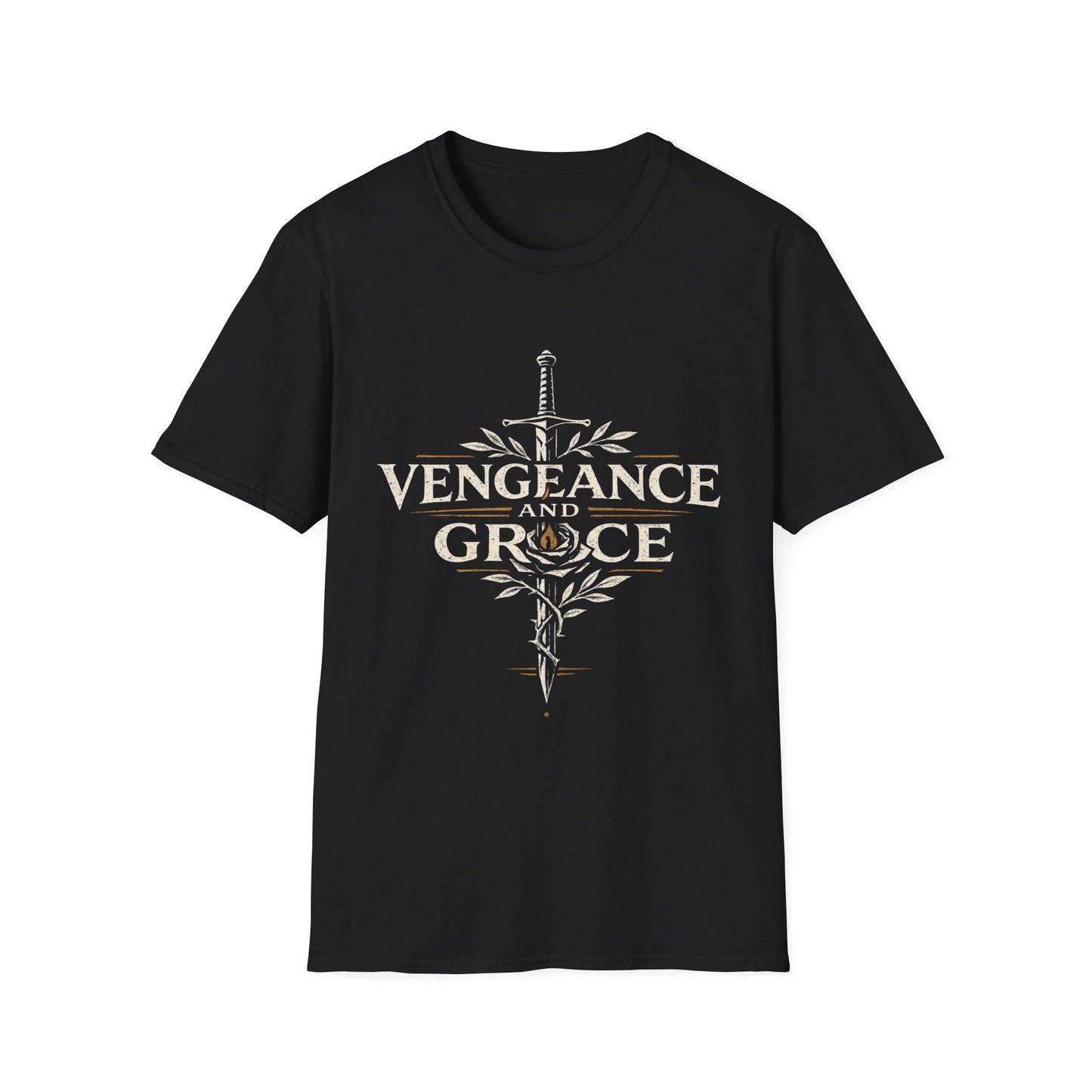 Vengeance and Grace Sword Graphic T-Shirt