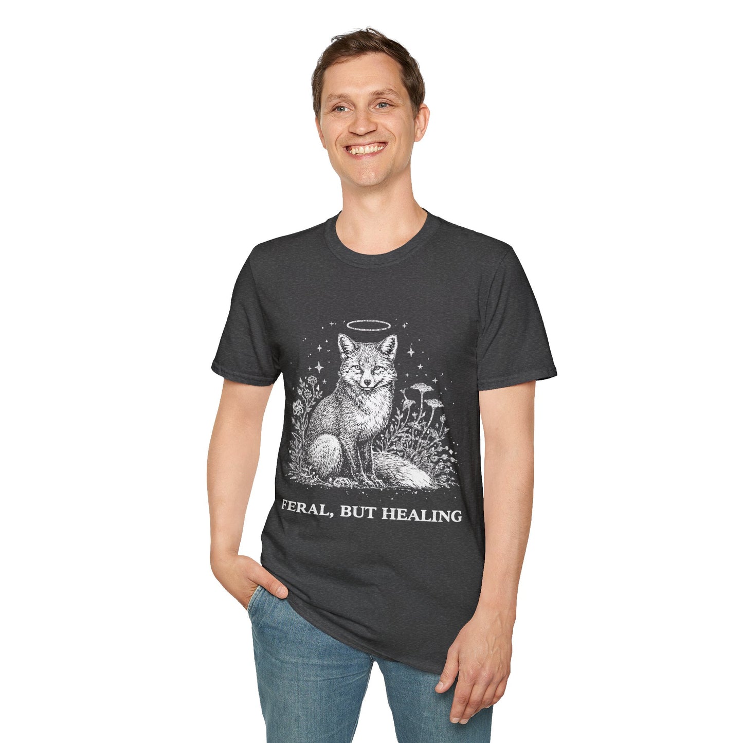 Feral But Healing Fox T-Shirt