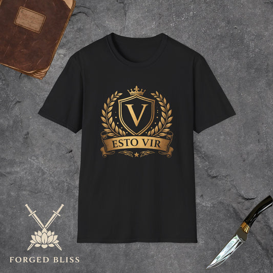 Esto Vir Crest T-Shirt