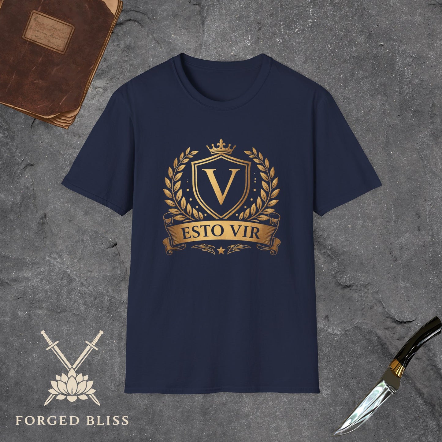 Esto Vir Crest T-Shirt