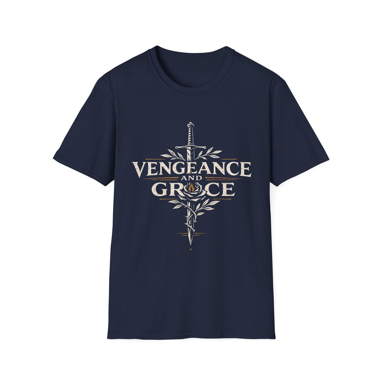 Vengeance and Grace Sword Graphic T-Shirt