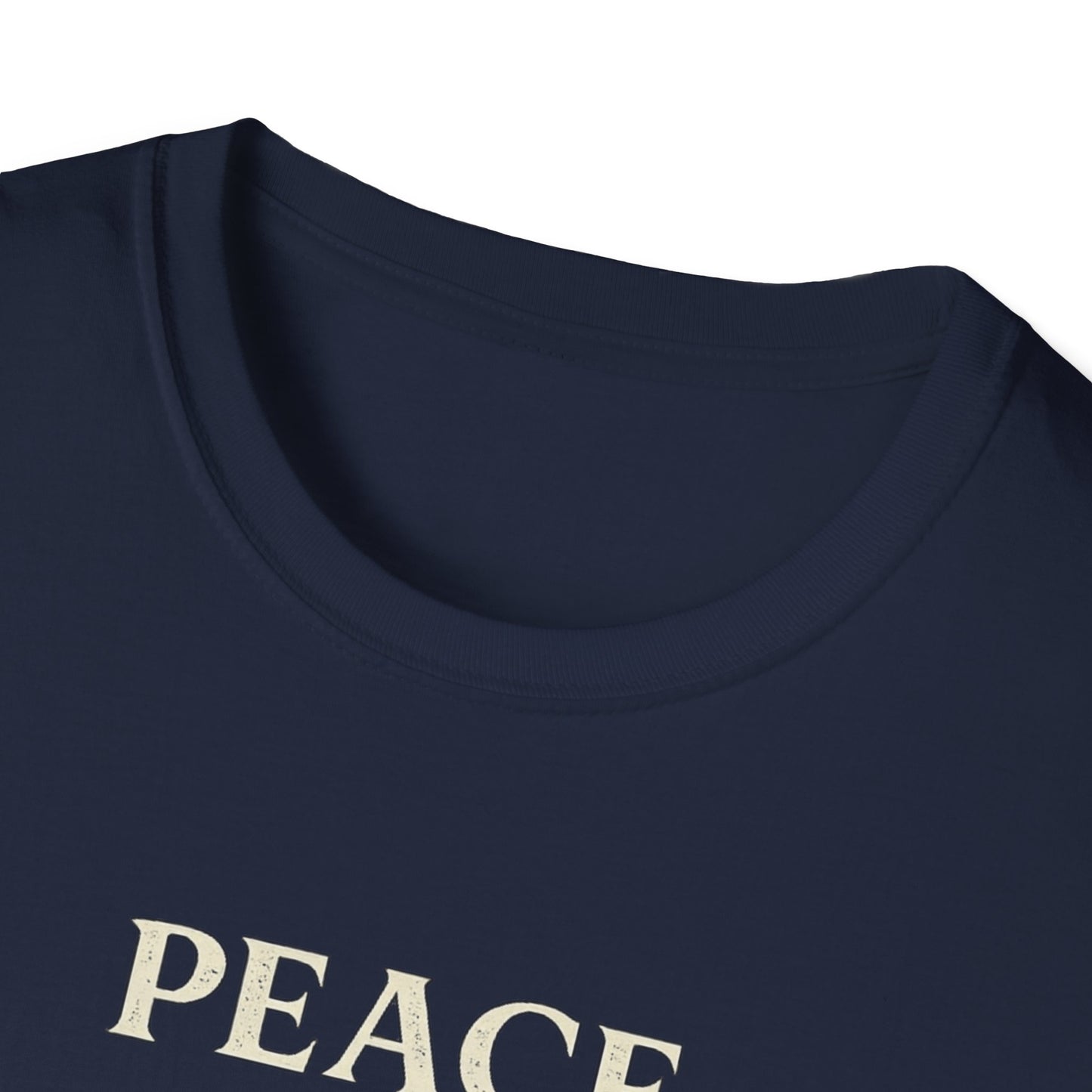 Peace Love Understanding T-Shirt — Sword & Olive Branch Graphic Tee