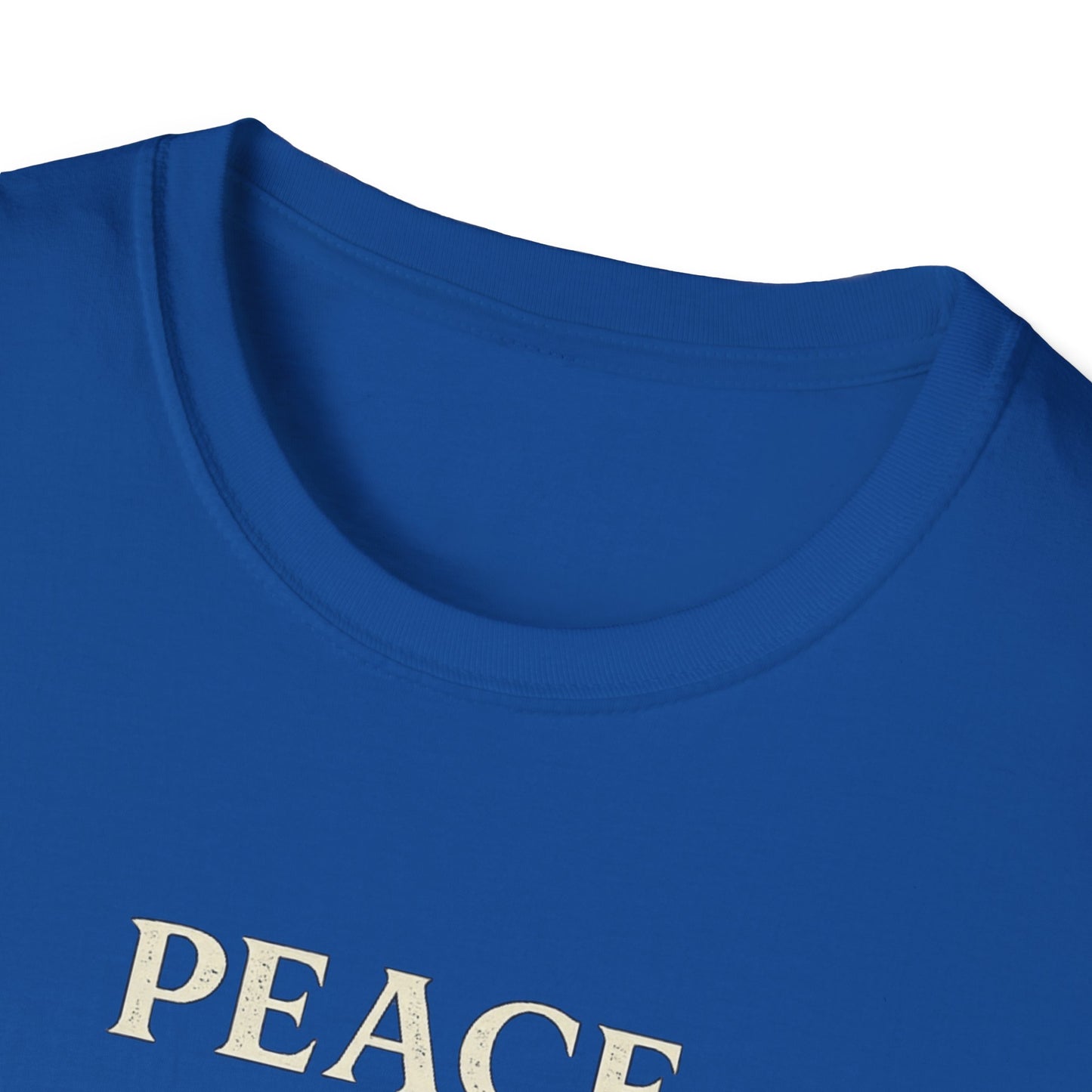 Peace Love Understanding T-Shirt — Sword & Olive Branch Graphic Tee