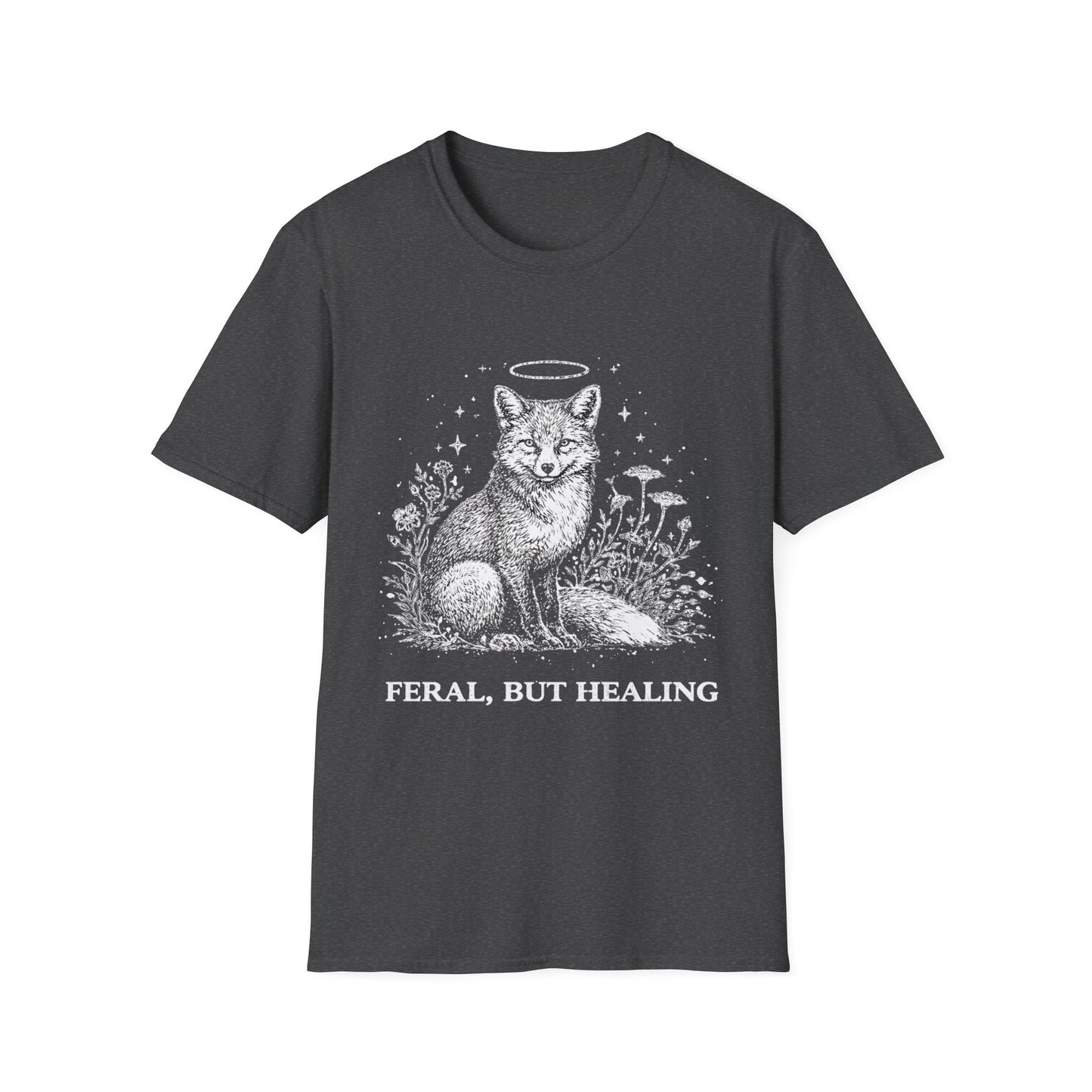 Feral But Healing Fox T-Shirt