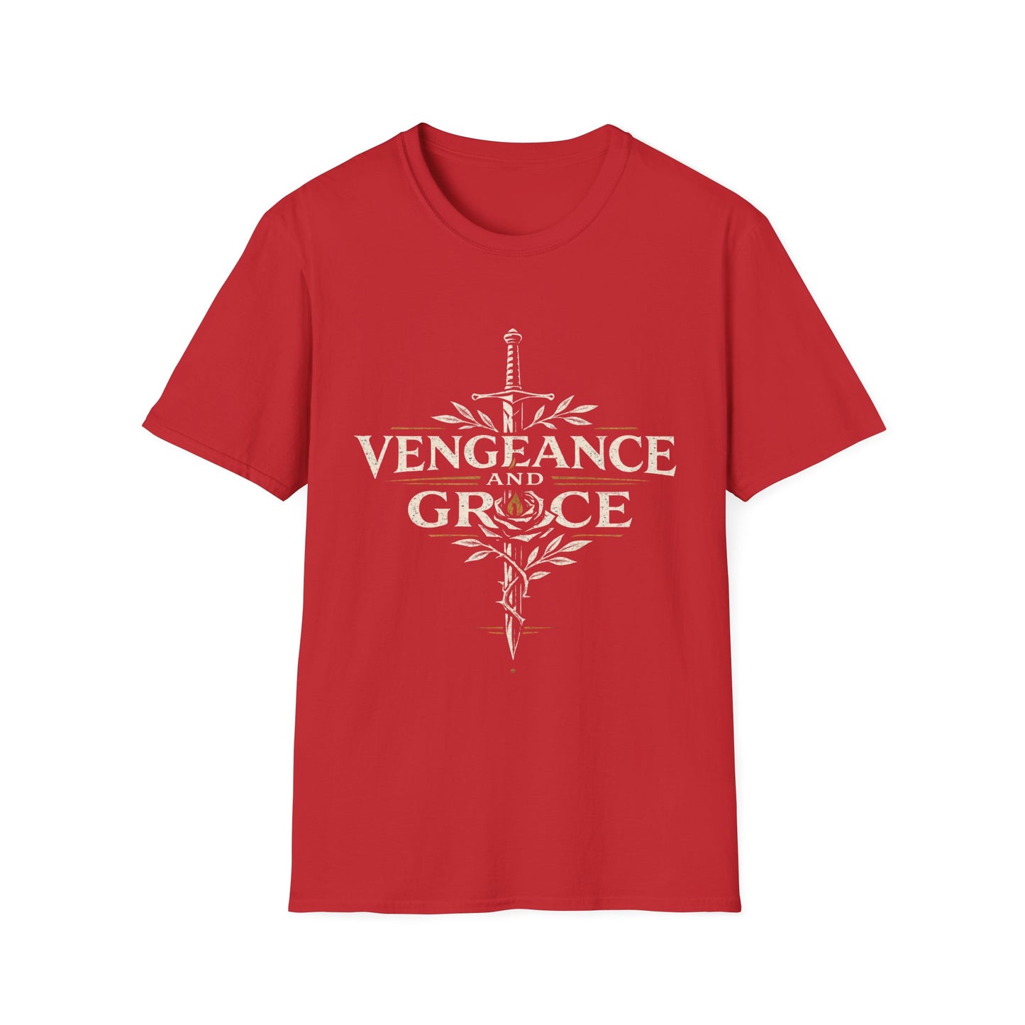 Vengeance and Grace Sword Graphic T-Shirt