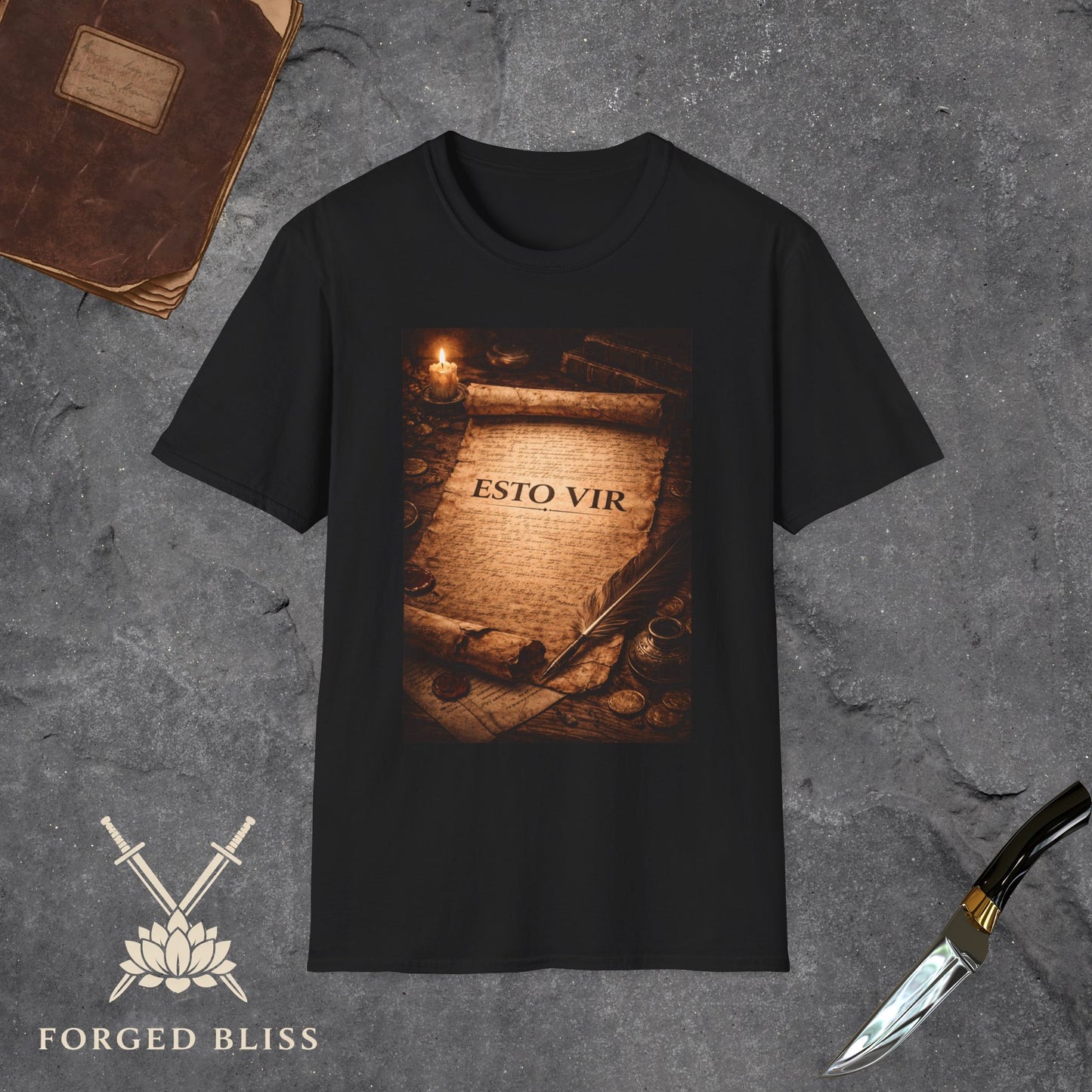 Esto Vir Scroll T-Shirt